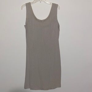Beige Bodycon Dress